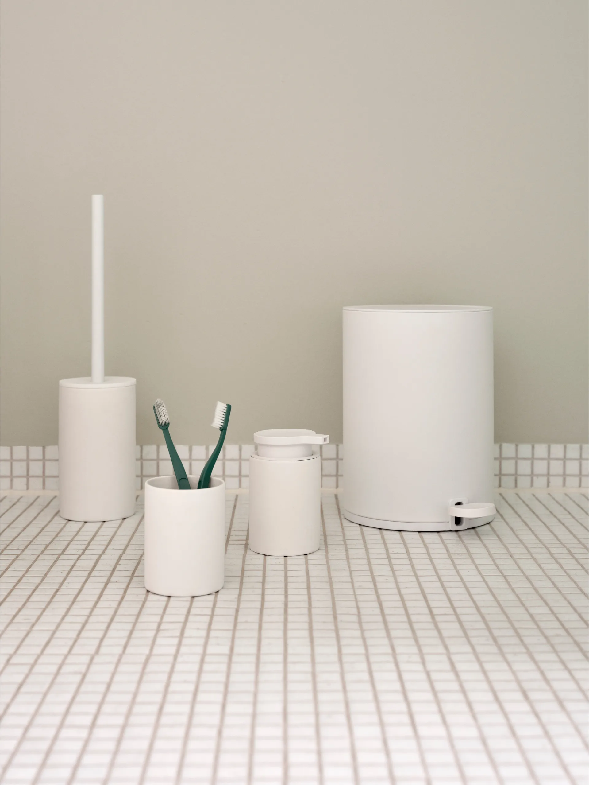 Karma pedal bin 3 L, White Zone Denmark