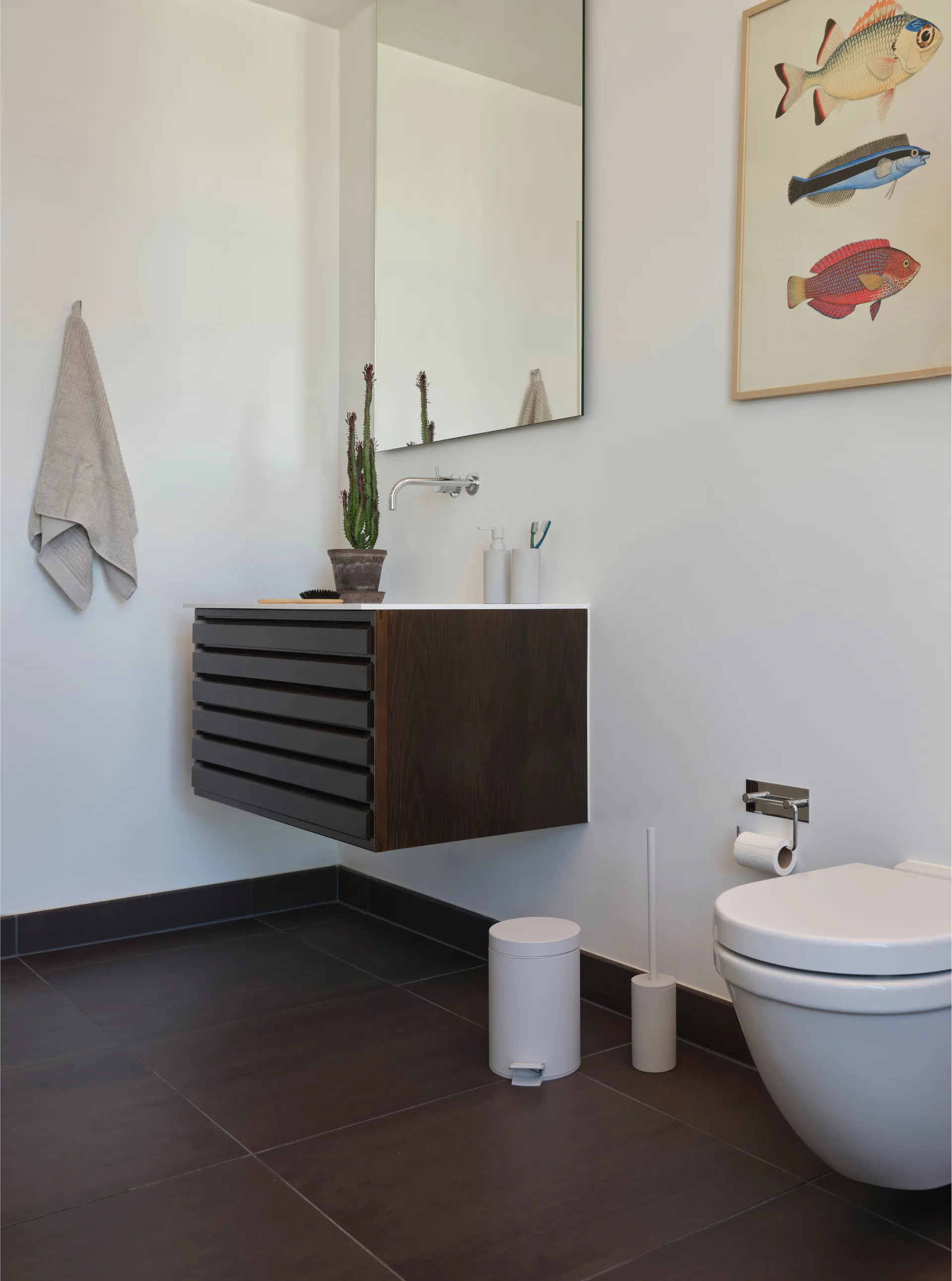 Solo toilet brush, Soft Grey Zone Denmark