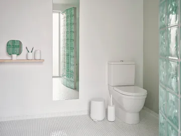 Time toothbrush mug 9.8 cm - White - Zone Denmark