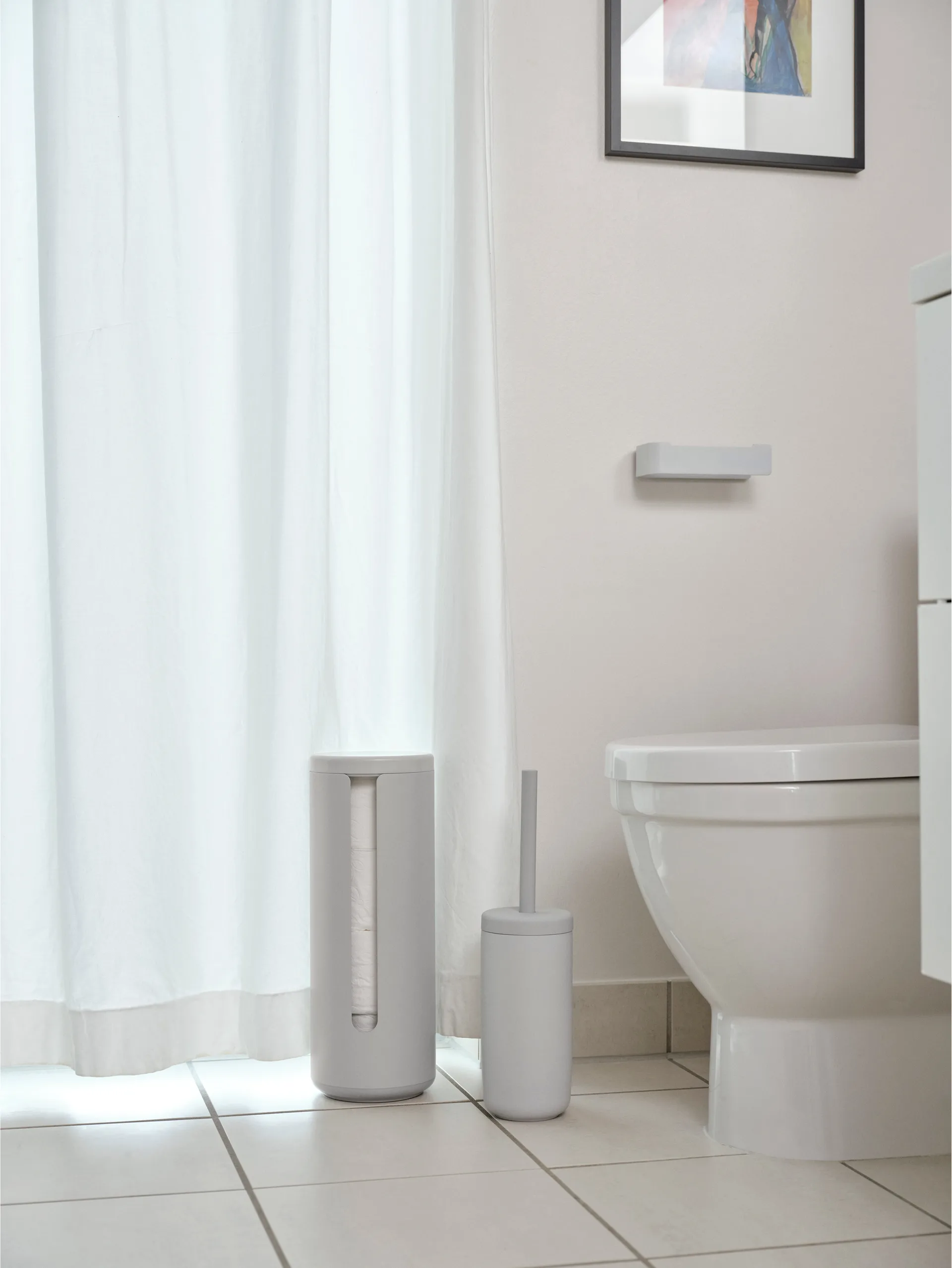 Ume holder for toilet paper, Soft Grey Zone Denmark