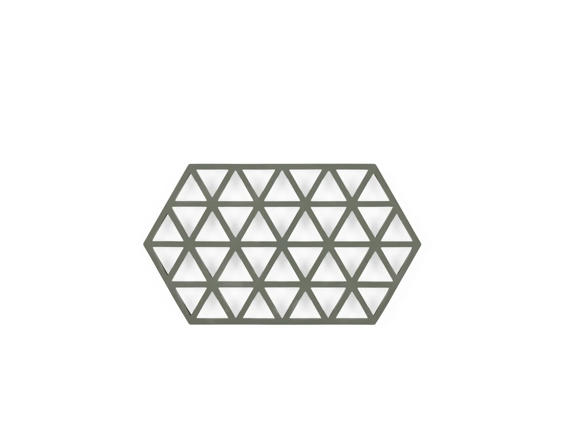 Zone Denmark Triangles Trivet, Bred olive taupe Zone Denmark