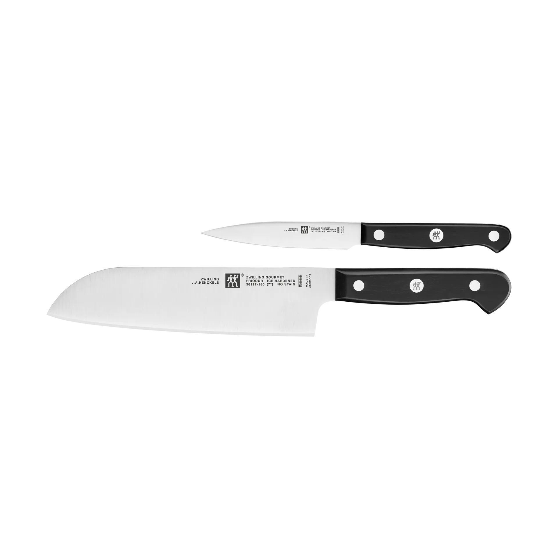 Zwilling Gourmet knife set 2 pieces, Black-stainless steel Zwilling