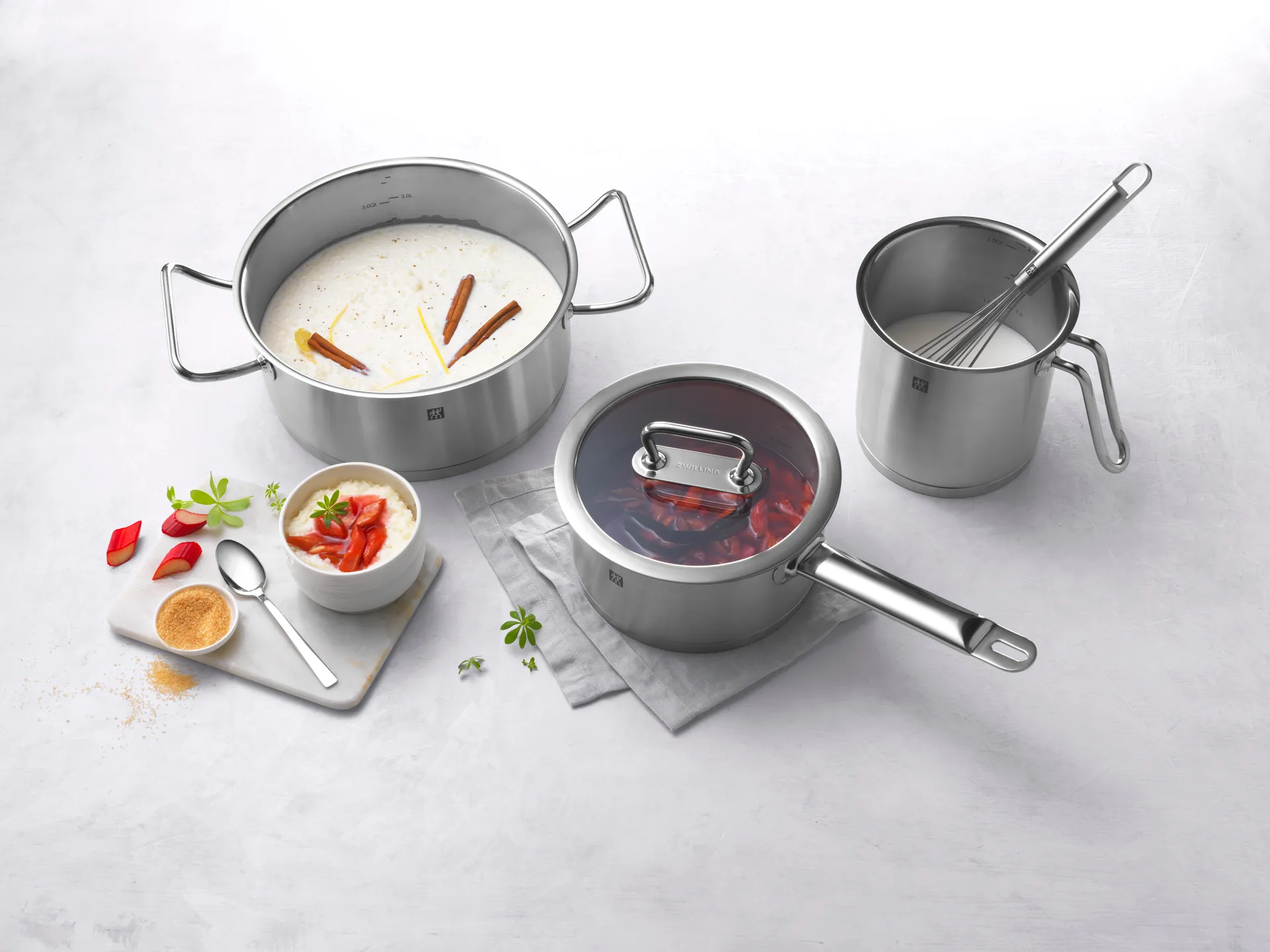 Zwilling pro pot with glass lid stainless steel, 4.1 L Zwilling