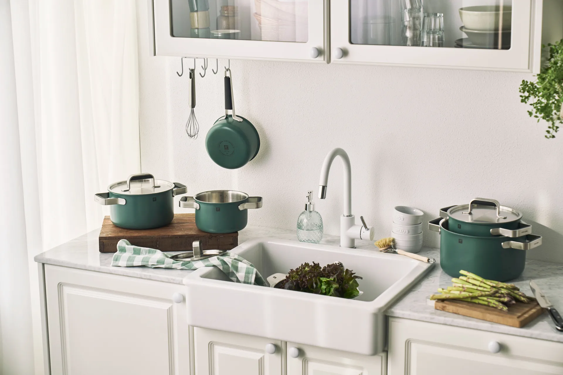Zwilling Pure saucepan set 5 pieces, Green Zwilling