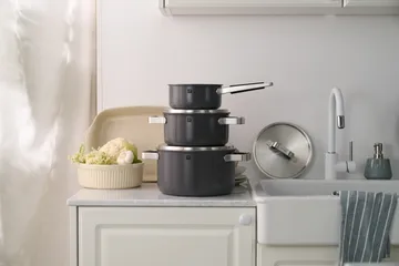 Zwilling Pure saucepan set 5 pieces - Grey - Zwilling