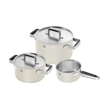 Zwilling Pure saucepan set 5 pieces - Ivory - Zwilling