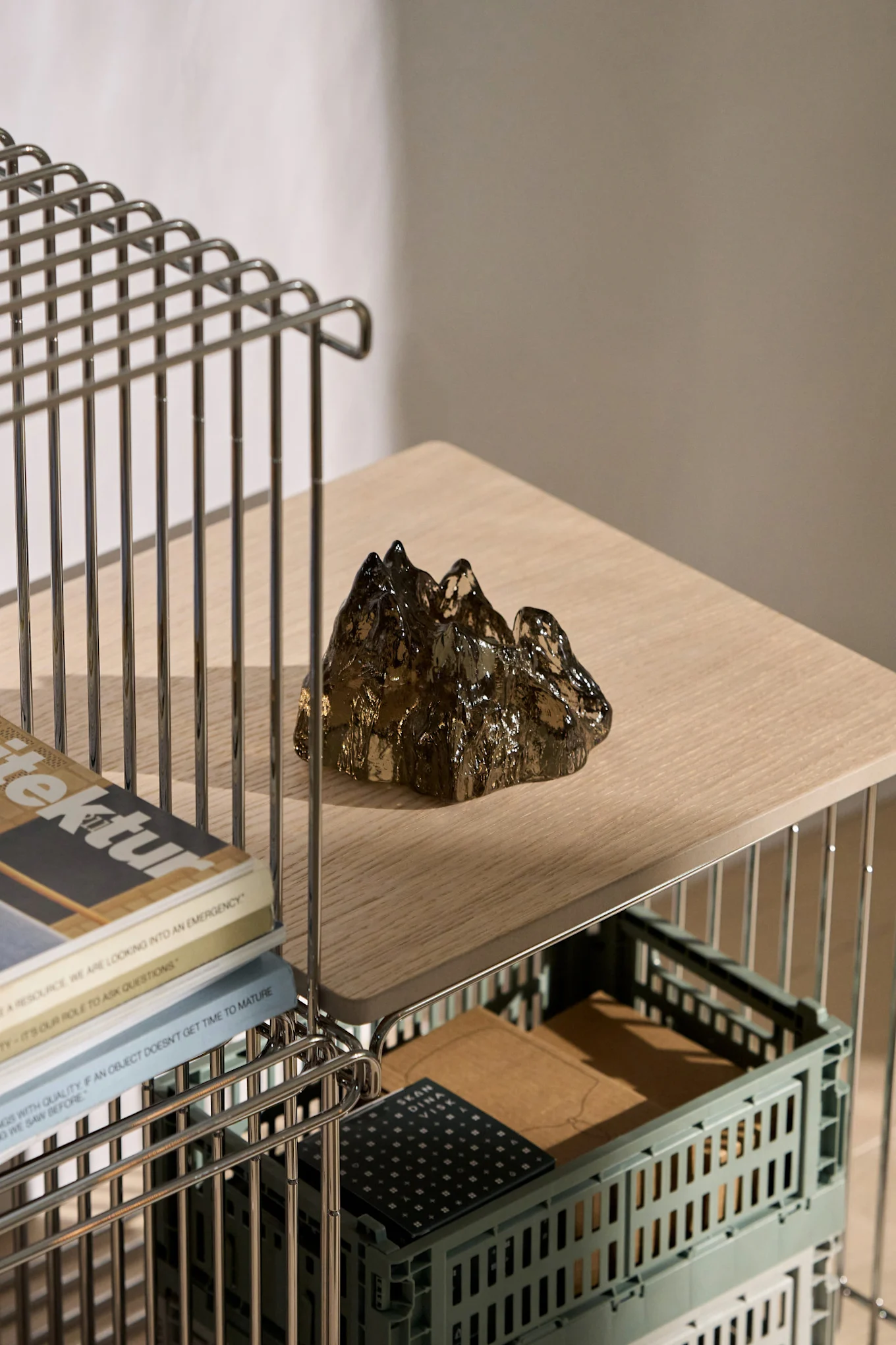 A candle holder from Kosta Boda makes a perfect Christmas gift.
